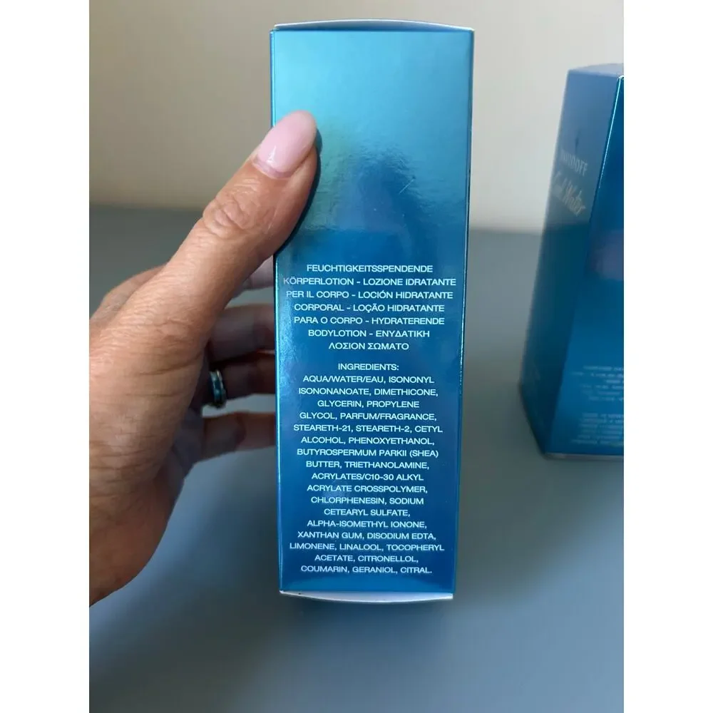Davidoff Cool Water For Her body wash and body lotion set brand new